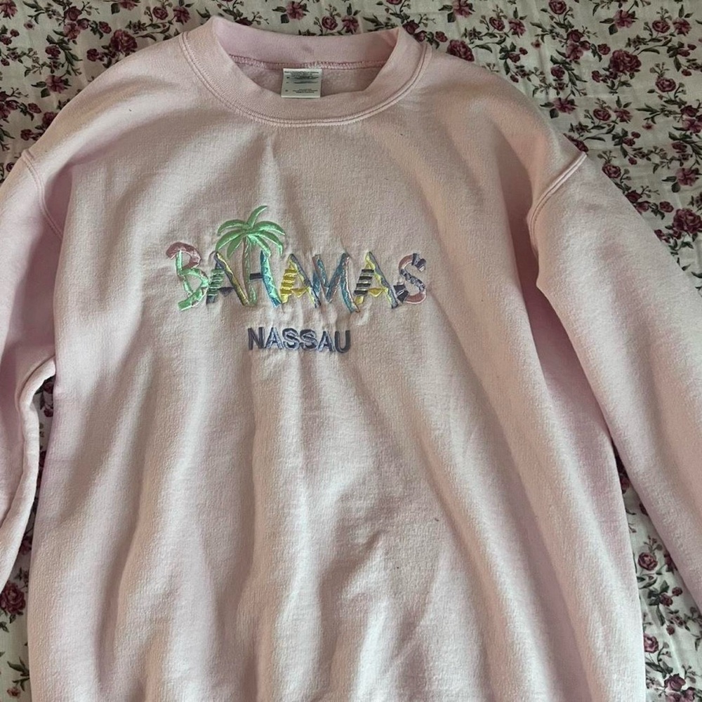 Pink Bahamas Nassau Sweatshirt